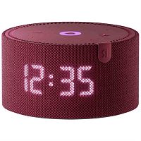 картинка Умная колонка Яндекс Станция Мини с часами с Алисой (красный) 10Вт от магазина Интерком-НН