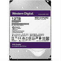 картинка Жесткий диск WD Purple WD121PURZ, 12ТБ, HDD, SATA III, 3.5"  от магазина Интерком-НН