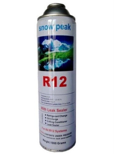 картинка Газ R12 баллон 1000гр.  (фреон, хладон, хладагент) для заправки кондиционеров, холодильных установок от магазина Интерком-НН