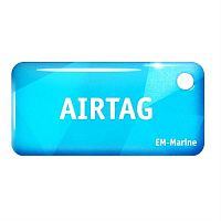 картинка EM-Marine AIRTAG Standart RFID-брелок (125кГц), 25x51x3.8мм (голубой) от магазина Интерком-НН