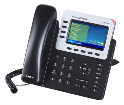 картинка Телефон IP Grandstream GXP-2140 черный от магазина Интерком-НН фото 6