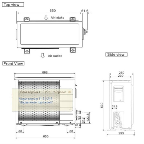 картинка Panasonic CS-YW7MKD / CU-YW7MKD Кондиционер, настенная сплит-система от магазина Интерком-НН фото 3