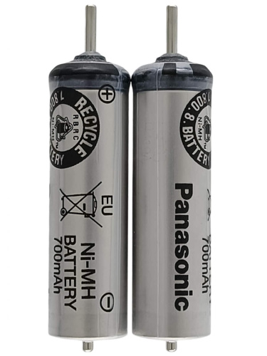 изображение Panasonic WES7038L2506 аккумуляторы 2шт, 700mAh для бритв ES7101/7102/ES7109/ES6002/ES6003/RT31/RT51 магазин Компании Интерком-НН картинка Panasonic WES7038L2506 аккумуляторы 2шт, 700mAh для бритв ES7101/7102/ES7109/ES6002/ES6003/RT31/RT51 от магазина Интерком-НН