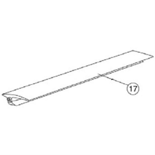 картинка Panasonic CWE24C1155 (CWE241173) Шторка внутреннего блока кондиционера CS-A12DKD, CS-A7DKD, CS-A9DKD от магазина Интерком-НН