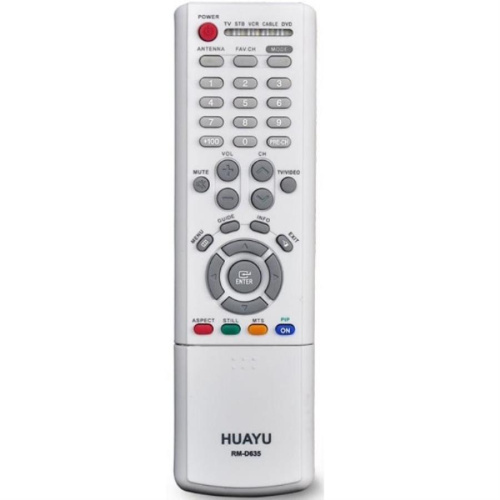 изображение Huayu RM-D635 (18037) пульт дистанционного управления универсальный (ПДУ) для телевизоров Samsung магазин Компании Интерком-НН картинка Huayu RM-D635 (18037) пульт дистанционного управления универсальный (ПДУ) для телевизоров Samsung от магазина Интерком-НН