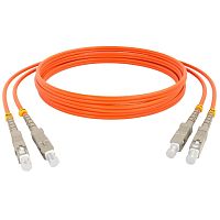 картинка Патч-корд оптический (optic patch cord) SC/UPC-SC/UPC MM 50/125мкм многомодовый (duplex) 20 метров от магазина Интерком-НН