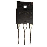 картинка Panasonic 2SC5793 (C5793) биполярный транзистор TO-3PF 800 V 20A от магазина Интерком-НН