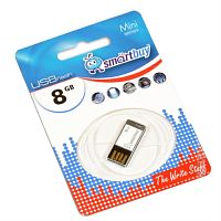 картинка Память USB 8Gb SmartBuy Mini series белый от магазина Интерком-НН