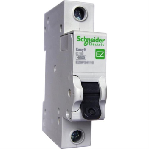 изображение Автоматический выключатель EZ9F34110 Easy 9 1П 10А Schneider магазин Компании Интерком-НН картинка Автоматический выключатель Easy 9 1П 10А Schneider EZ9F34110 от магазина Интерком-НН