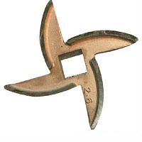 картинка Нож квадрат 8мм, диаметр 47мм, глубина 7мм для мясорубок отечественного производства от магазина Интерком-НН