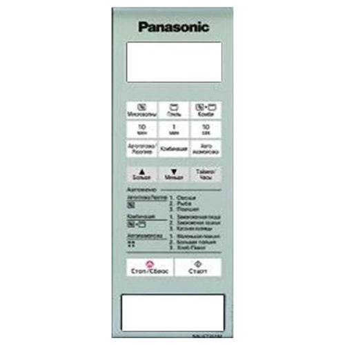 картинка Panasonic A630Y40N0MZP Сенсорная панель для СВЧ (микроволновой печи) NN-GT261M ZPE серебристый от магазина Интерком-НН фото 2