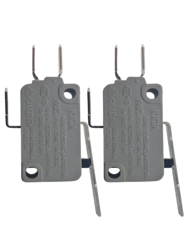 картинка Микропереключатель 2 шт.Dongnan KW3A-16Z3-A200 3-х контактный 16(4)A 250V с рычагом 27мм от магазина Интерком-НН фото 2