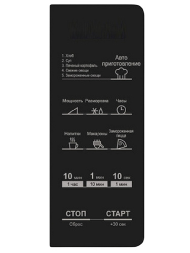 картинка Daewoo KOR-662BW-SP Сенсорная панель, мембрана для микроволновой печи KOR-662BW от магазина Интерком-НН