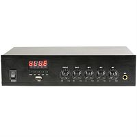 картинка MKV Pro PA-1060 трансляционный усилитель 60Вт, USB, Bluetooth, FM от магазина Интерком-НН