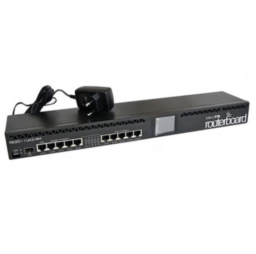 изображение Routerboard 2011UiAS-RM 5 портов Gbit + 5 портов 100 Mbit + поддержка SFP модуля Router, Mikrotik (RB2011UiAS-RM) магазин Компании Интерком-НН фото 2 картинка MikroTik RouterBoard RB2011UiAS-RM 5 портов Gbit+5 портов 100 Mbit Router, Mikrotik от магазина Интерком-НН фото 2