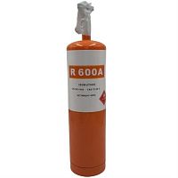 картинка Газ R600A баллон 420 грамм (фреон, хладон, хладагент) с краном  от магазина Интерком-НН