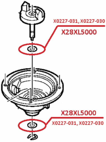 картинка Panasonic SD-206-SHV (X0227-031) Шайба вала для хлебопечrи SD-206 от магазина Интерком-НН фото 3