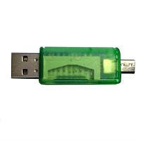 картинка OTG картридер (3329) micro USB (зеленый) от магазина Интерком-НН