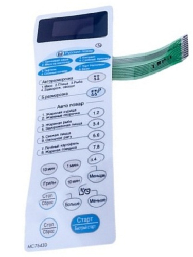 картинка LG 3506W1A412A Сенсорная панель управления СВЧ печи MC-7643D от магазина Интерком-НН