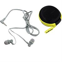 картинка Smartbuy SBE-006 Внутриканальные наушники с защитным кофром на молнии BLAST серые от магазина Интерком-НН