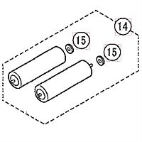 картинка Panasonic WER148L2508 аккумулятор для тримера ER148, ER149 от магазина Интерком-НН