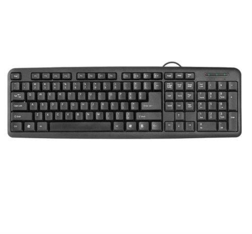 картинка Defender HB-420 (45420) Проводная USB клавиатура, черная от магазина Интерком-НН