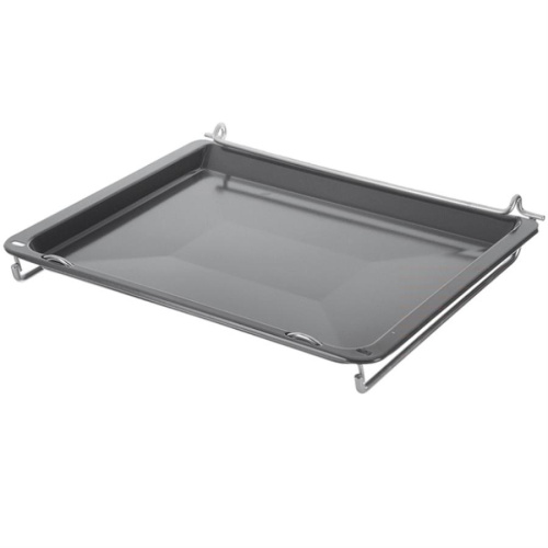 картинка Bosch 00467829 (HEZ341672, HZ341672) противень эмалированный с полозьями для духовых шкафов от магазина Интерком-НН