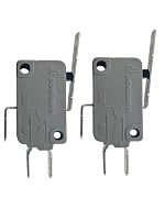 картинка Микропереключатель 2 шт.Dongnan KW3A-16Z3-A200 3-х контактный 16(4)A 250V с рычагом 27мм от магазина Интерком-НН