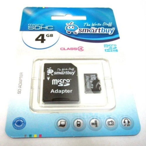 изображение Память Micro SD 2Gb Smart Buy (SD adapter) магазин Компании Интерком-НН фото 2 картинка Память Micro SD 2Gb Smart Buy (SD adapter) от магазина Интерком-НН фото 2
