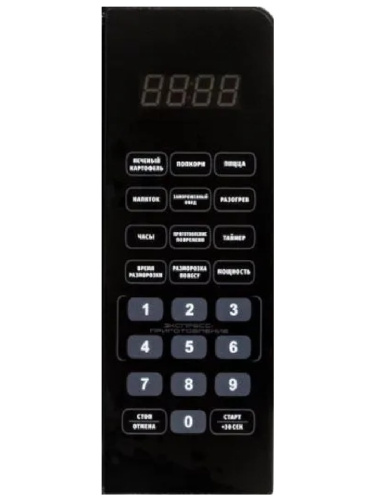 картинка 0830-19 Сенсорная панель для микроволновой СВЧ печи JVC JK-MW360S, JK-MW370S, JK-MW367S, 372S от магазина Интерком-НН фото 2