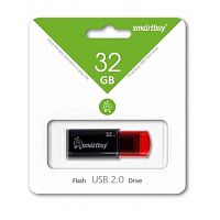 картинка Память USB 32Gb Smart Buy Click черный 2.0 (SB32GBCL-K) от магазина Интерком-НН