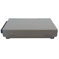 картинка Кросс оптический настенный укомплектованный 8 портов SM КОН-Микро-8 с пигтейлами и адаптерами от магазина Интерком-НН