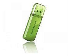 картинка Память USB 8 Gb Silicon Power Helios 101 Green от магазина Интерком-НН