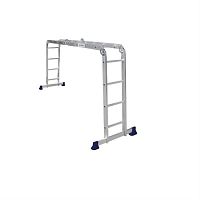 картинка Alumet TL4044 Алюминиевая четырёхсекционная шарнирная лестница  от магазина Интерком-НН