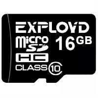 картинка Память microSDHC 16Gb Exployd Professional class10 без адаптера (EX0016GCSDHC10) от магазина Интерком-НН