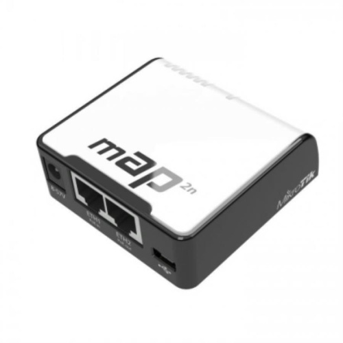 картинка Mikrotik RBmAP2n Беспроводной маршрутизатор  mAP 2n 2x 10/100 Mbit/s RouterBoard mAP Точка доступа от магазина Интерком-НН
