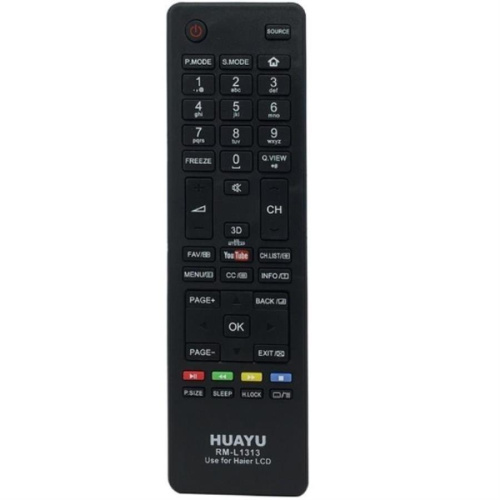 изображение Huayu RM-L1313 (20226) пульт дистанционного управления универсальный (ПДУ) для техники Haier магазин Компании Интерком-НН картинка Huayu RM-L1313 (20226) пульт дистанционного управления универсальный (ПДУ) для техники Haier от магазина Интерком-НН