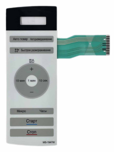 картинка LG MFM41009601 Сенсорная панель управления на русском! СВЧ печи MS-1947W от магазина Интерком-НН