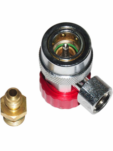 картинка DSZH QC-19H муфта быстросъемная высого давления с переходником для заправки автокондиционера от магазина Интерком-НН фото 2