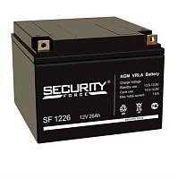 картинка Security Force SF 1226 Аккумулятор 12 В, 26 Ач  от магазина Интерком-НН