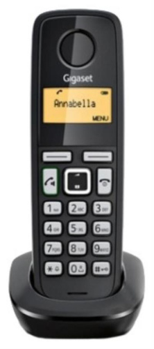 картинка Трубка доп. Dect Gigaset A220H RUS черный для A120/220 от магазина Интерком-НН