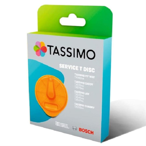 картинка Bosch 17001491 Сервисный Т-диск для приборов TASSIMO, оранжевый от магазина Интерком-НН
