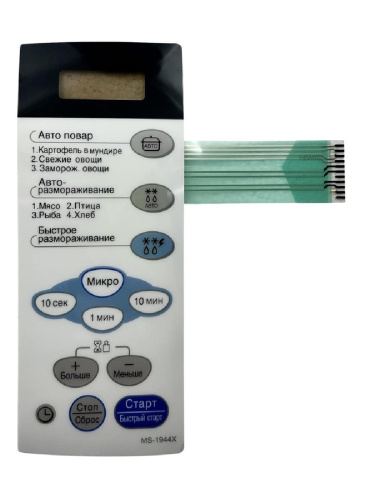 картинка LG 350681A001B Сенсорная панель управления СВЧ печи MS-1944X от магазина Интерком-НН фото 3