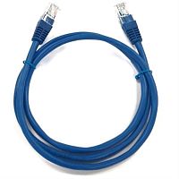 картинка Патч-корд UTP cat. 5e 1м ВС, LSZH (синий) неэкранированный, литой коннектор Technolink от магазина Интерком-НН