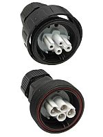 картинка SZC-686-4P Разъём герметичный IP68, 4 контакта от магазина Интерком-НН