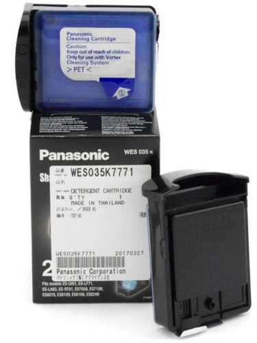 картинка Panasonic WES035K (WES035K, WES035K7771) касеты для чистки бритв ES7058, ES7109,  ES8078,  ES8109 от магазина Интерком-НН