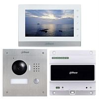 картинка Dahua IP комплект видеодомофона DHI-VTH1550CHW-2 и вызывной панели VTO2000A  от магазина Интерком-НН