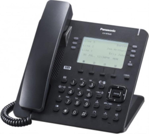 картинка Телефон IP Panasonic KX-NT630RU-B черный от магазина Интерком-НН фото 4