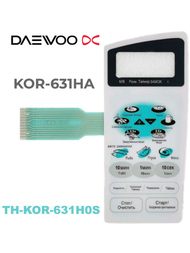 картинка Daewoo TH-KOR-631H0S Сенсорная панель микроволновой печи СВЧ KOR-631HA от магазина Интерком-НН фото 2