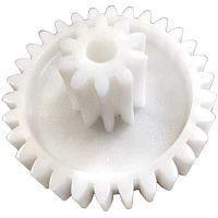 картинка Шестерня средняя для мясорубки Polaris PMG1835A D=64/23мм, H=30/13мм, 10 и 30 прямых зубьев от магазина Интерком-НН